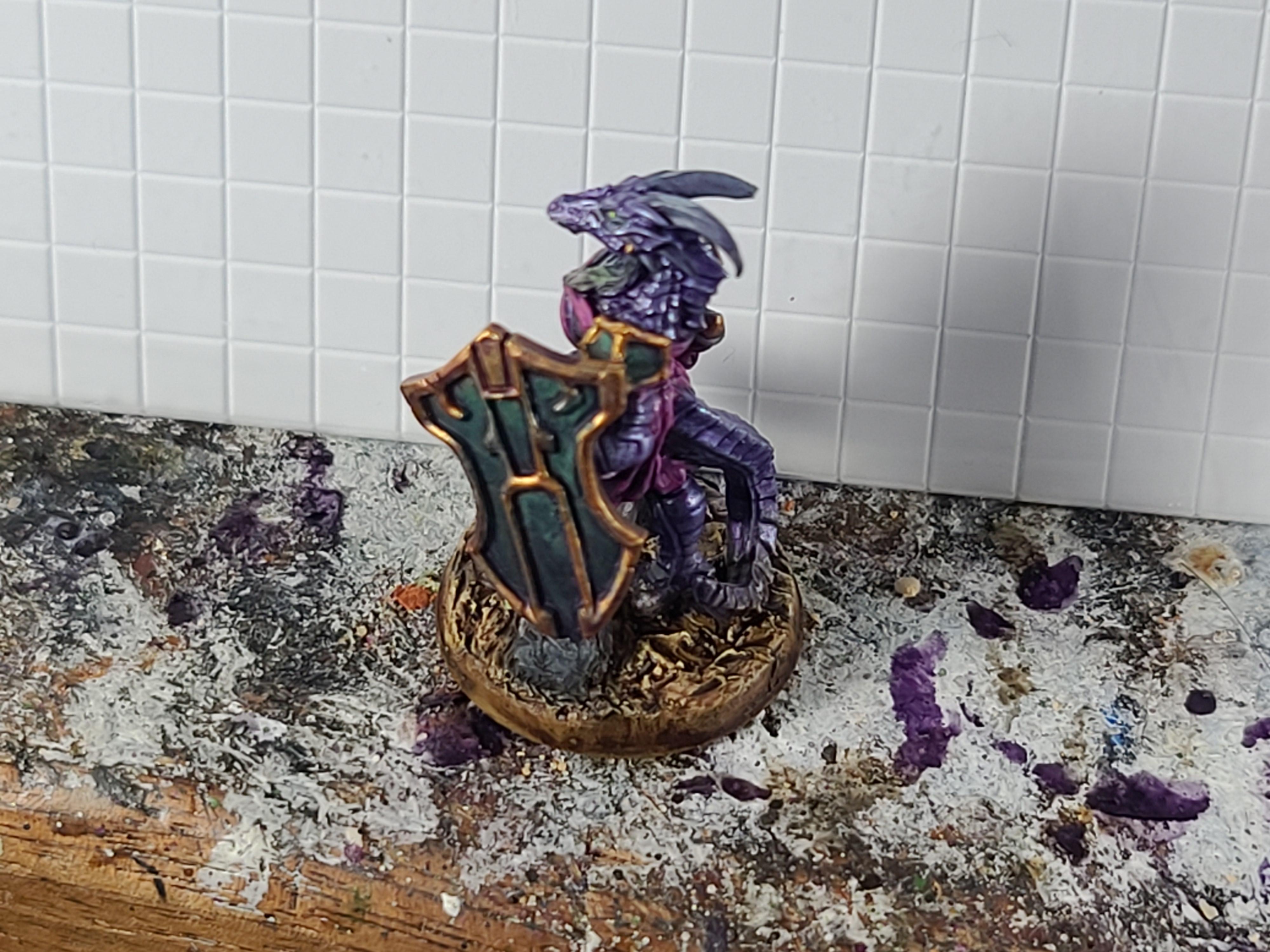 Miniature La Petite Robe Noire 1 X ISBEAU LAROCHE PALADIN - Reaper Bones Miniature Role Playing And Le Pacte Des Loups - Foto 11